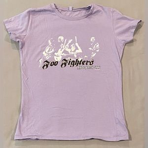Foo Fighter shirt, Ladies Small